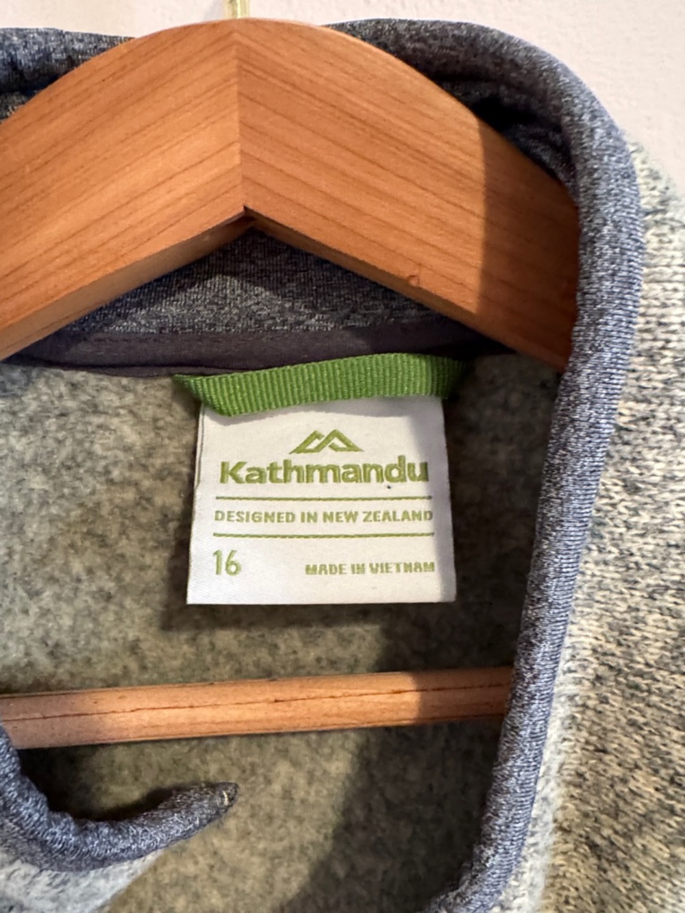 Kathmandu Heathered Gray Performance Jacket - image 2